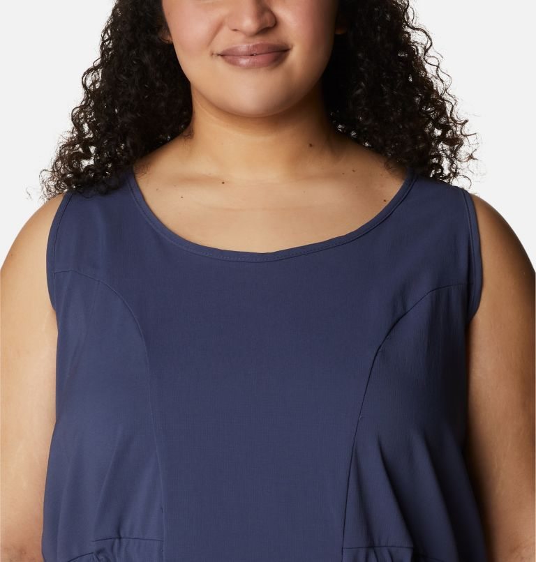 Women's Columbia On The Go Dress Navy | Plus Size CA-W61CA